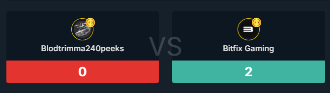 won first quali game 2-0 very cool