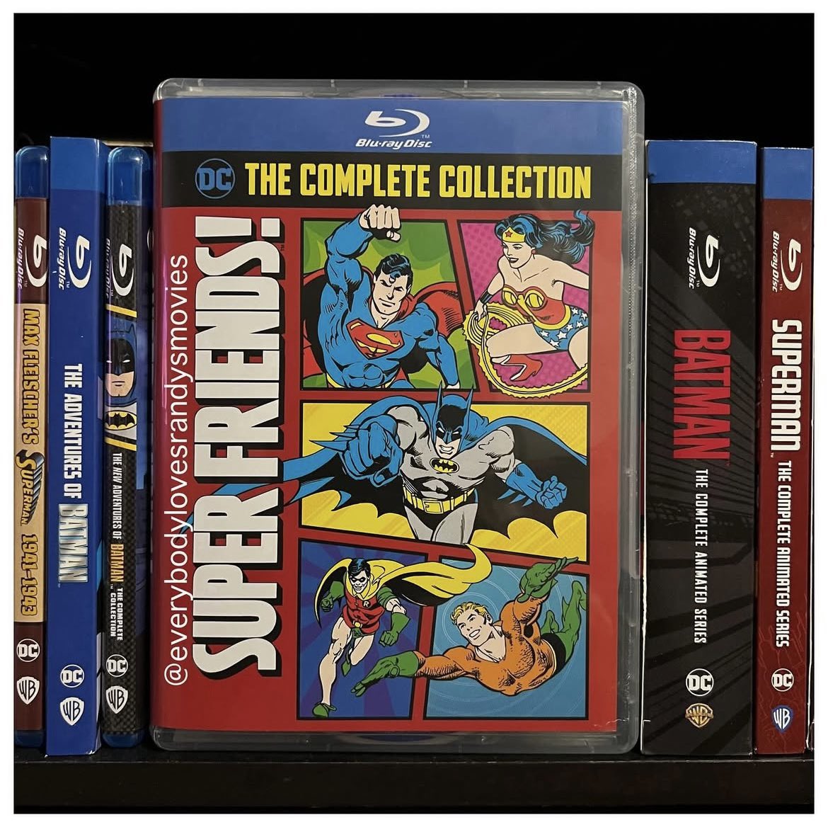 RandysMovies's tweet photo. TV Show: #SuperFriends!: The Complete Series (1973 - 1985)
Starring: #DannyDark #OlanSoule #CaseyKasem #ShannonFarnon #NormanAlden #SherryAlberoni #FrankWelker #TedKnight #TedCassidy
Directed By: Multiple Directors
#BluRay
#CouchPotato
#TVShowCollector
#BluRayCollection
#TVShowCollection
#TVJunkie
#DCComics
#ABC
#PhysicalMedia
#TVTwitter