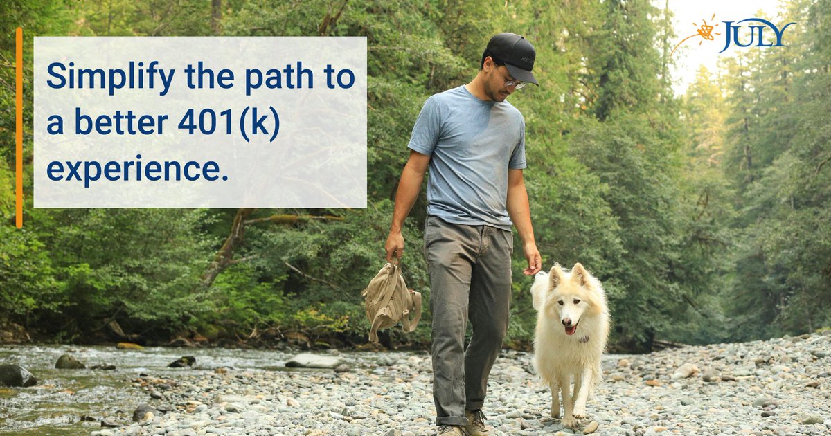 We believe setting up and managing a retirement plan shouldn’t be complicated. For advisors, that means more time focused on clients and less time on plan logistics.
Learn how JULY makes it easy to start or improve your 401(k) plan:
hubs.li/Q03SS08W0
#FinancialAdvisors