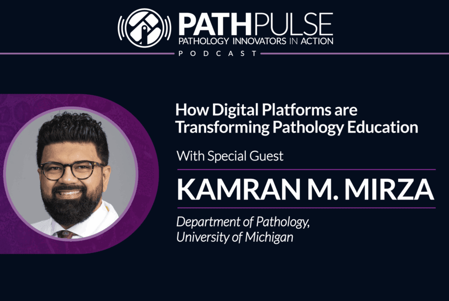 DDXSUMMIT's tweet photo. Have you heard our newest #PathPulse episode with @KMirza? It's the perfect listen for anyone looking for online pathology education resources. Check it out here: https://t.co/zbXLcCQbTM
#DigitalPathology #DDxSummit https://t.co/l6MeOkdIRR
