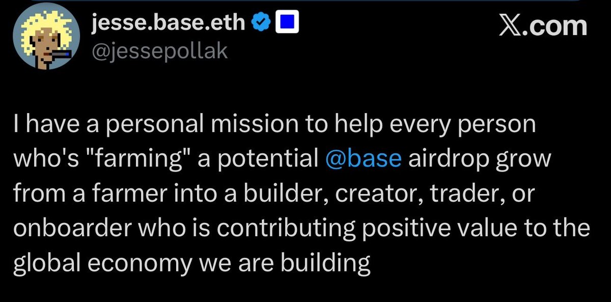 Cooking something 🟦

<a href="/coinbase/">Coinbase 🛡️</a> change bio to "17 December"

There are two possible rumors Coinbase will distribution an airdrop before Q1 2026 or launch the $BASE Token ICO on its own platform (COINBASE x ECHO)

On October 21, Coinbase acquired Echo for $375M and it seems that