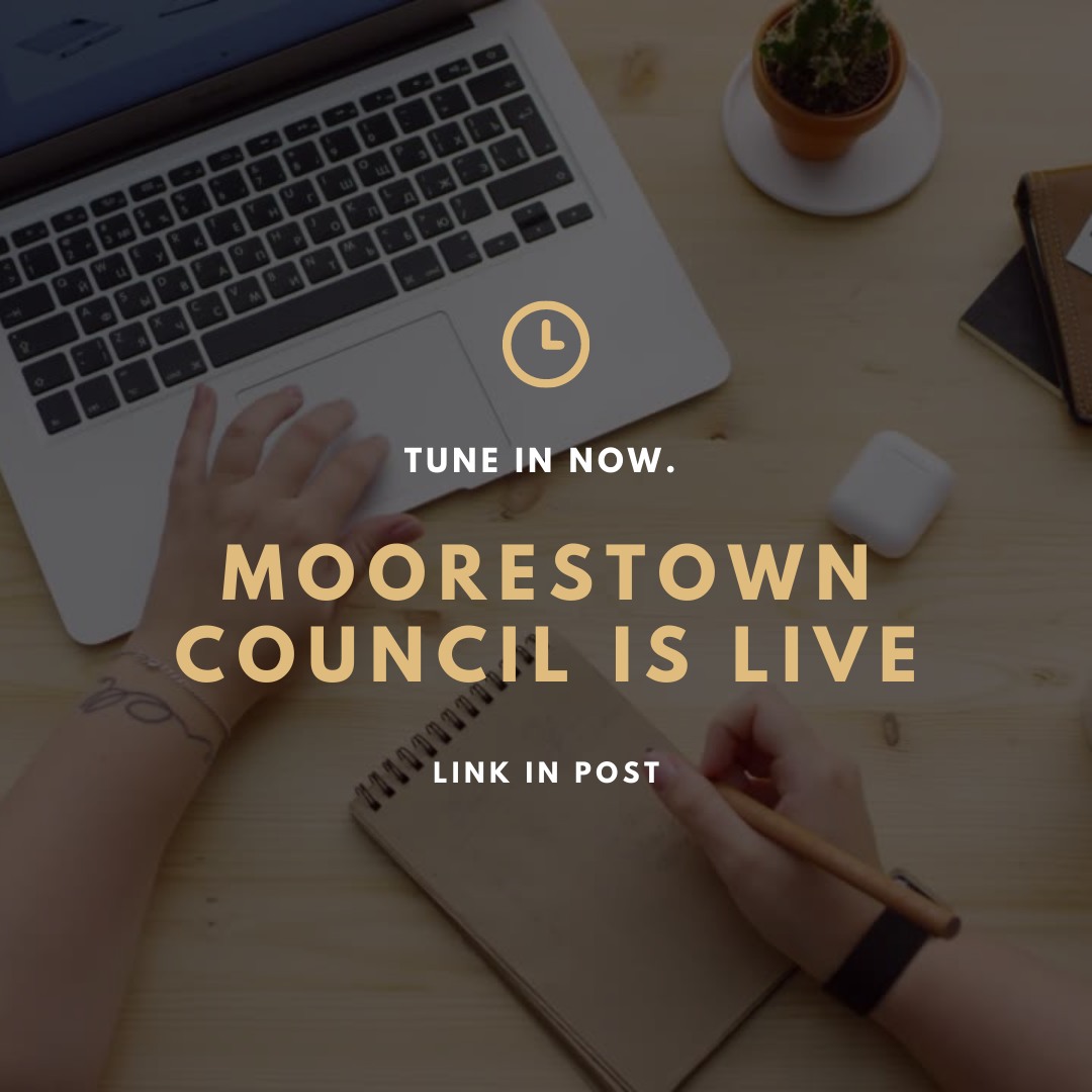 Town Council goes live at 7 p.m. with tonight's council meeting. Attend in person or tune in one of three ways:
📞 Listen/ speak via teleconference
💻 Watch the livestream (not interactive)
🎥 Participate via MS Teams

Link: moorestown.nj.us/129/Agendas-Mi…