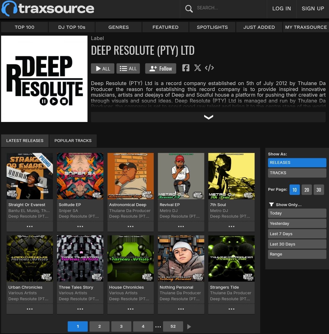 DeepResolute's tweet image. #BlackFriday Start digging now with a hot new discount of up to 30% off!

ACT NOW! Limited-time offer. 🚨

@traxsource : traxsource.com/label/13404/de…

#dj #deephouse #afrohouse #housemusic
#beatport #traxsourcemusic #traxsource2025 #traxsource #ade #ibiza2025 #chicago