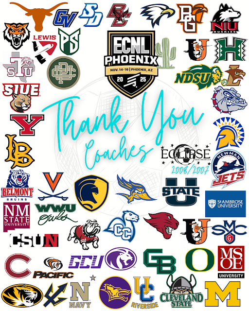 2008Eclipse's tweet image. Thank you to all the coaches who took the time to watch us compete in Phoenix. Your presence and support mean so much. Grateful for every opportunity to grow and be seen. 🌵⚽️ @EclipseSelectSC @ECNLgirls #ECNLPHX #LeadersPlayHere @TopDrawerSoccer @ImYouthSoccer @TheSoccerWire