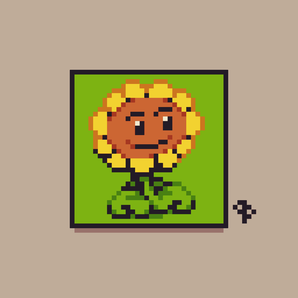 PvZ - Sunflower
#pixelart #plantsvszombies