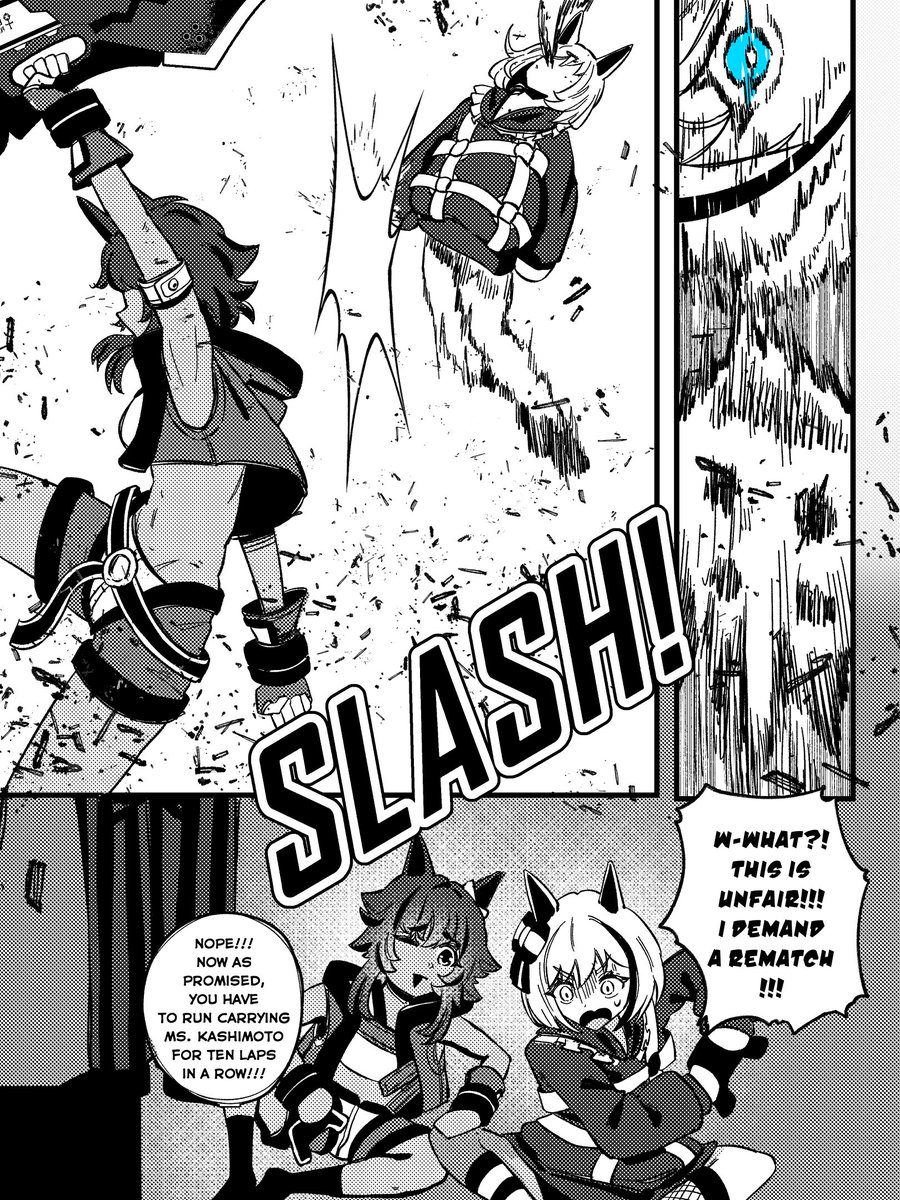 Team Zenith plays a fighting game! (2/2)

(Little Cocon, Bitter Glasse)
#umamusume #ウマ娘