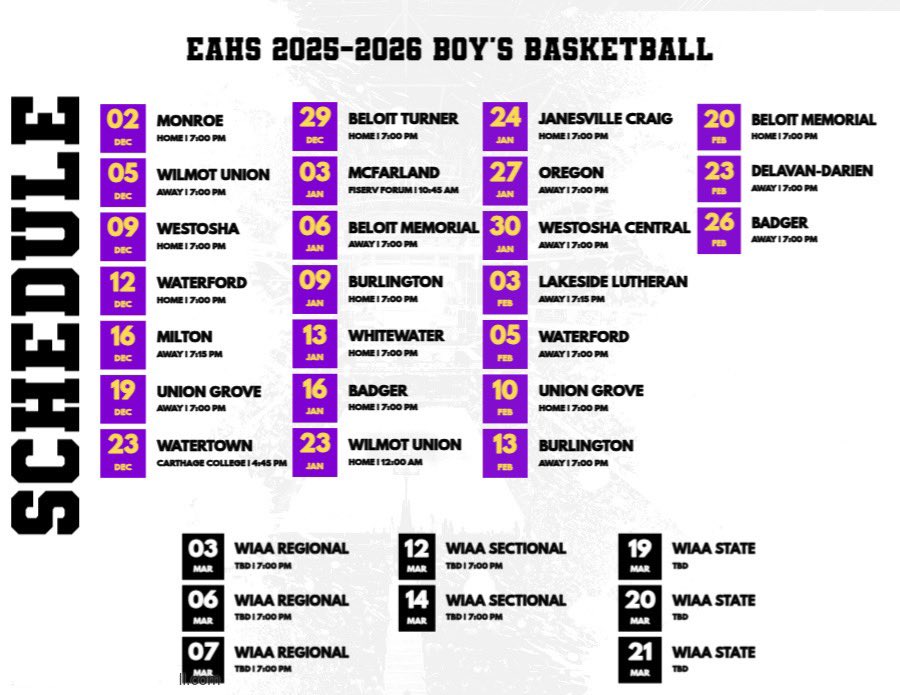 Basketball season is BACK! 

Play hard, play smart, play together!

GO ELKS 🟡🟣