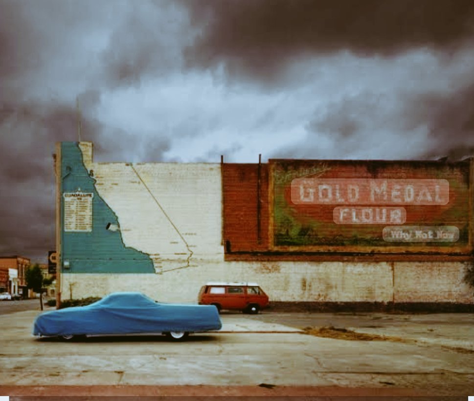 PofCn's tweet photo. رحلة فيم فيندرز في أرجاء الغرب الأمريكي بحثا عن أماكن لتصوير فيلمه 
Paris,Texas 1984 
وثقها في كتاب مصور 
Written in the West https://t.co/NZbzwlNbtW