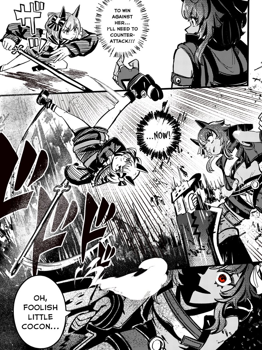 Team Zenith plays a fighting game! (1/2)

(Little Cocon, Bitter Glasse)
#umamusume #ウマ娘