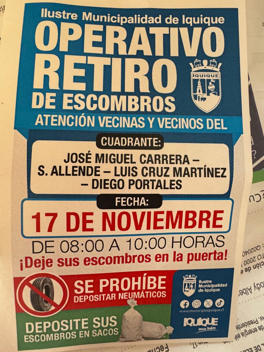 _Daaniitha_'s tweet photo. @IquiqueDeTodos y qué pasó con el operativo de retiro de escombros para el cuadrante de la foto??? Aun esperando que los retiren !!!! Alguna novedad al respecto??? https://t.co/k8a56KhW62