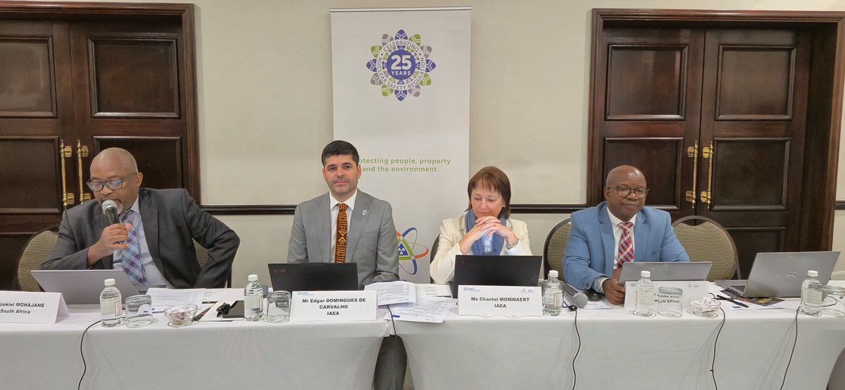 17–21 November 2025: The NNR is proud to host the IAEA Technical Meeting on drafting the baseline technical document for the Annual Meeting of the Coordination Group for Uranium Legacy Sites for African Member States.
#NuclearSafety #IAEA #NNR #UraniumLegacySites #Africa