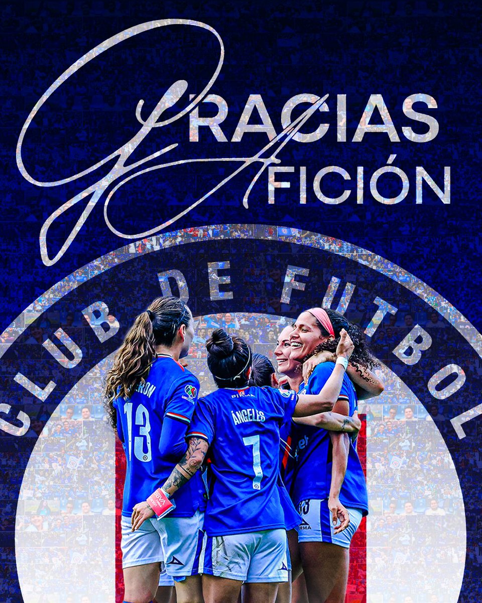 AzulFemenil's tweet image. Un mágico e histórico AP25 llegó a su fin para La Máquina Femenil.

Estamos en el camino correcto y con el objetivo de que este proyecto siga creciendo.

¡Gracias, Afición Celeste, y volveremos por más! 💙
