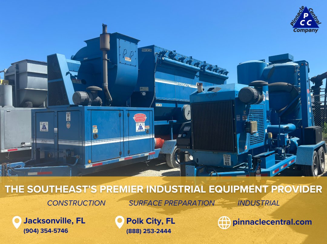 #sponsored Pinnacle Central Company is the Southeast’s premier equipment partner, serving the surface preparation, industrial, and construction industries for over 20 years.
pinnaclecentral.com