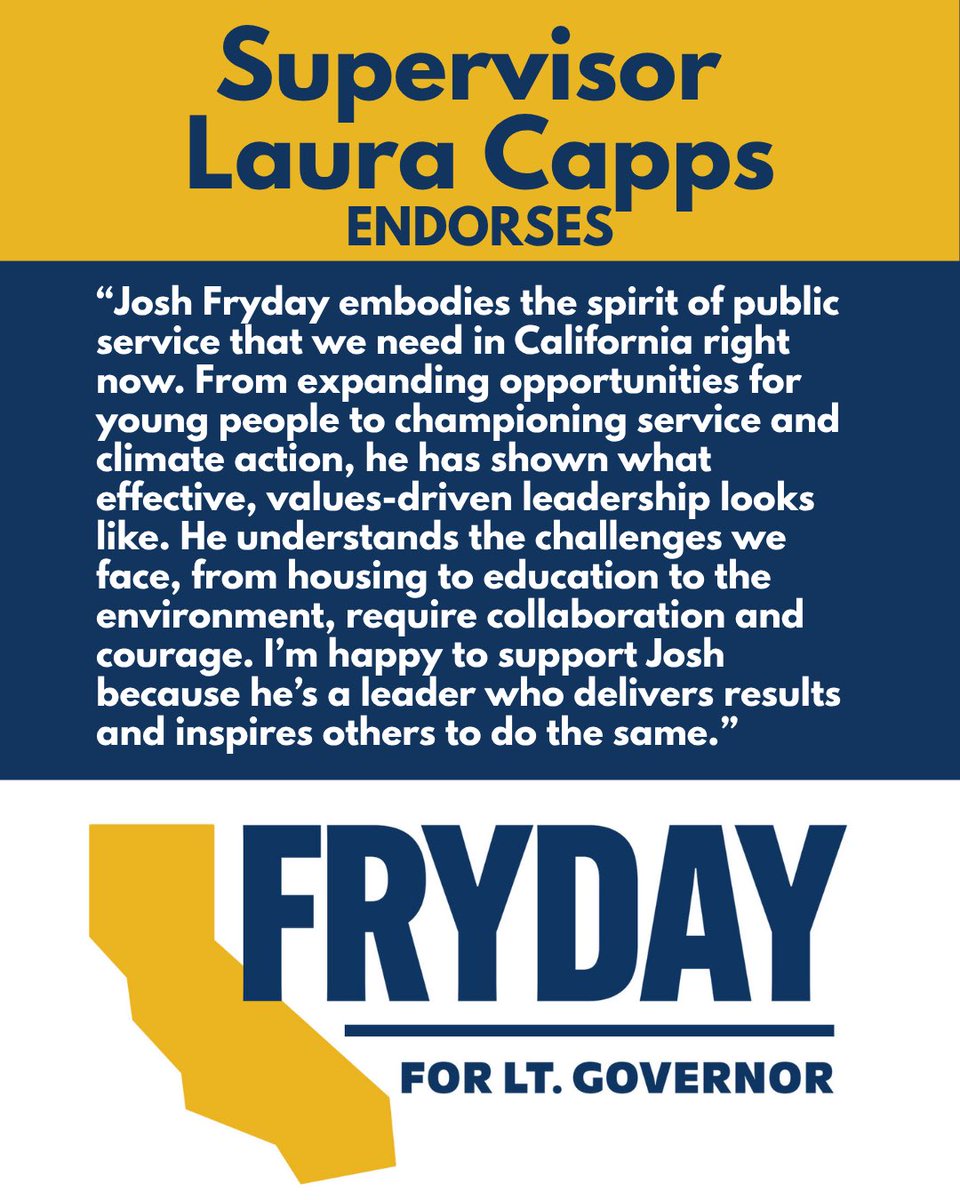 My friend <a href="/lauracappssb/">laura capps</a> is a true champion for Santa Barbara and the Central Coast. I’m thankful for her support in my campaign for Lieutenant Governor and even more thankful for her friendship! #california #santabarbara #centralcoast #leadership #politics