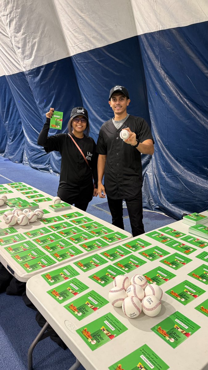 This weekend, we teamed up with Vladimir Guerrero Jr. to support his Youth Baseball Camp in Toronto, celebrating the next generation of athletes and the communities that cheer them on.

Our <a href="/UberEats/">Uber Eats</a> team were on-site at Monarch Park Stadium, handing out hot beverages, swag, and