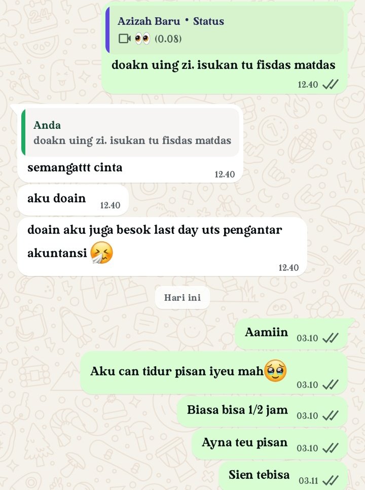 life update as maba : STRESSS