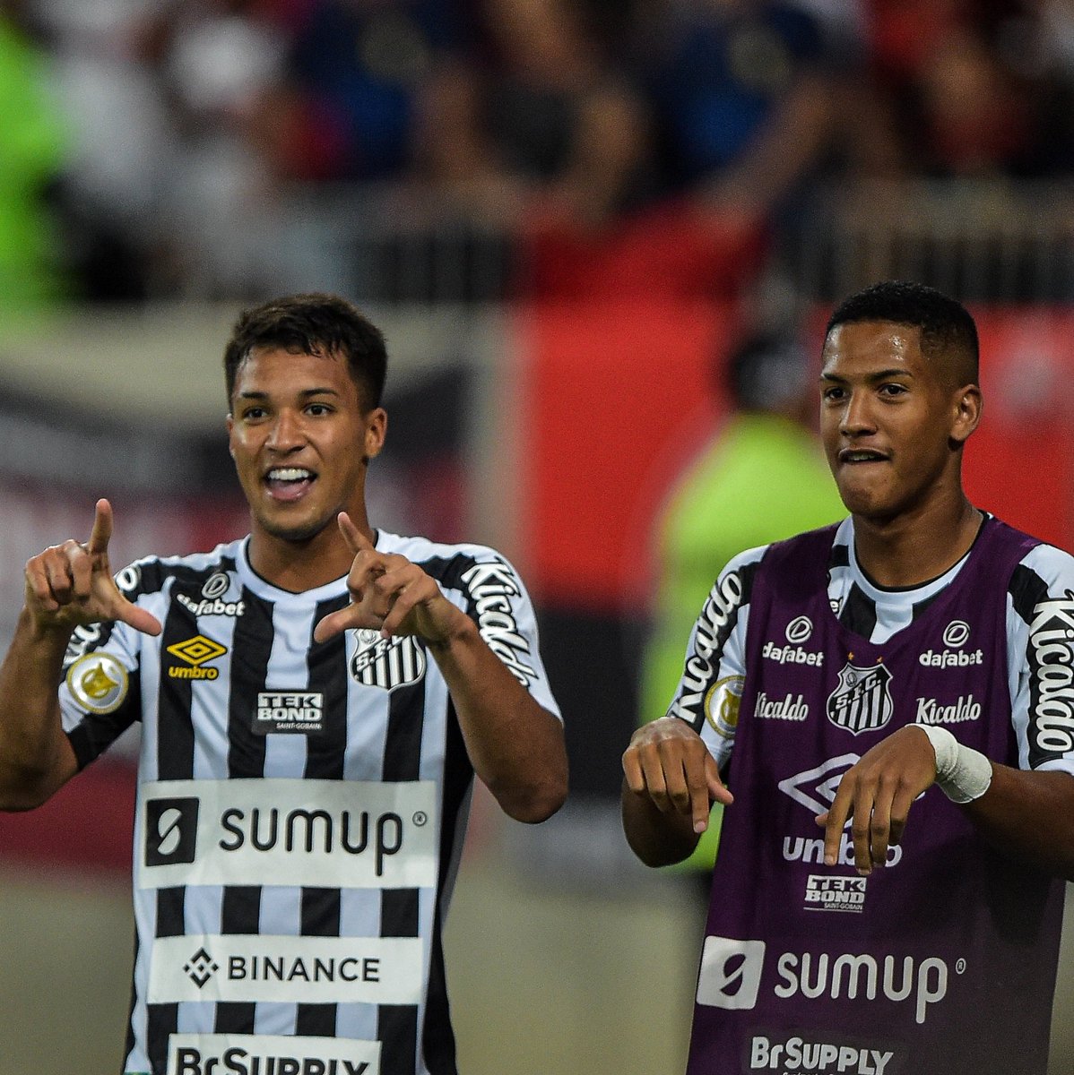 estagidosantos's tweet image. a última dupla que o Santos teve.