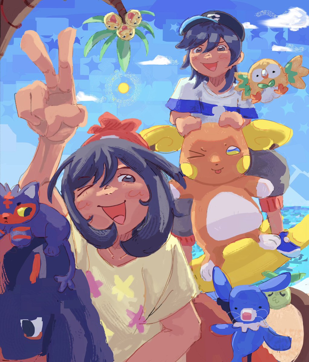 pixeledpancake's tweet image. #ポケモンSM9周年 #SM9周年

9 years!!! waow!!! 11 more till drinking age🦭