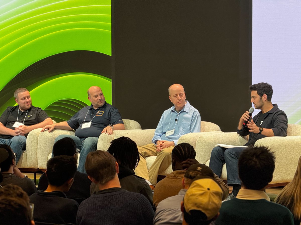 BenFutor's tweet image. It was a pleasure host the CUDA meet-up with @nvidia and @tryramp. Covering the full arc of modern AI - from infra level hardware/software stacks to what it actually takes to deploy these frontier systems in production at  hedge funds like D.E. Shaw and Worldquant.