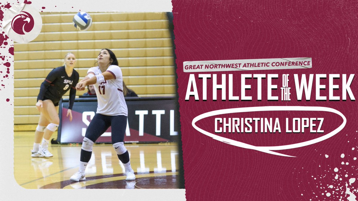 The Great Northwest Athletic Conference announced its women’s volleyball weekly awards on Monday afternoon, featuring Seattle Pacific’s Christina Lopez as the GNAC Defensive Player of the Week.

More | tinyurl.com/y95cvfu2

#GoFalcons