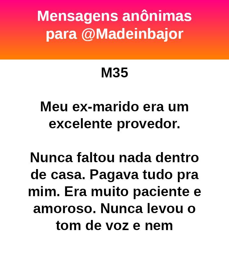 madeinbajor's tweet image. M35. Não é meu departamento.
Vou deixar essa para os comentaristas pq são bons em voltar com ex. 
#bajo27631 #furafila