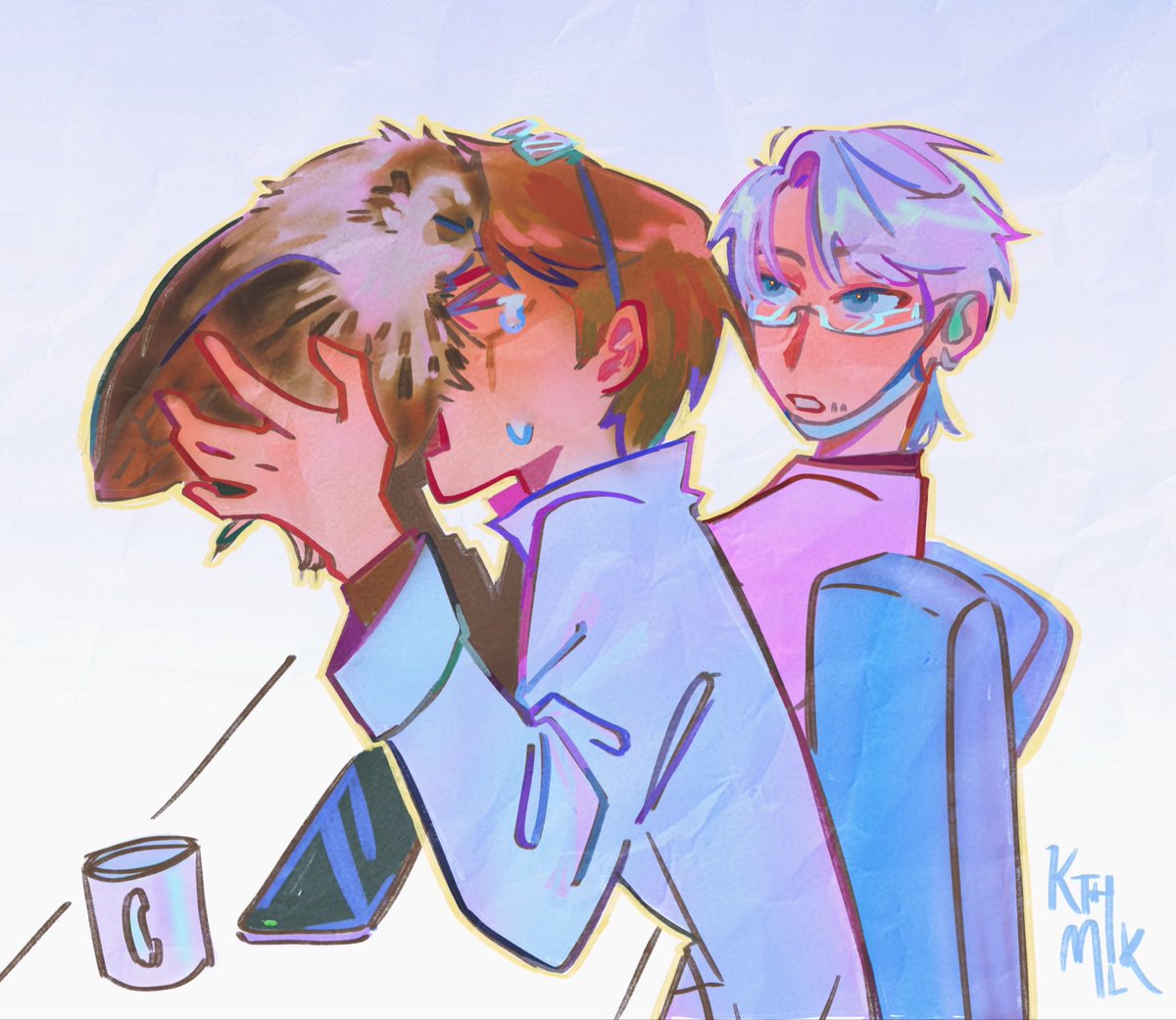 kthmlk's tweet image. average post match feeling #idv