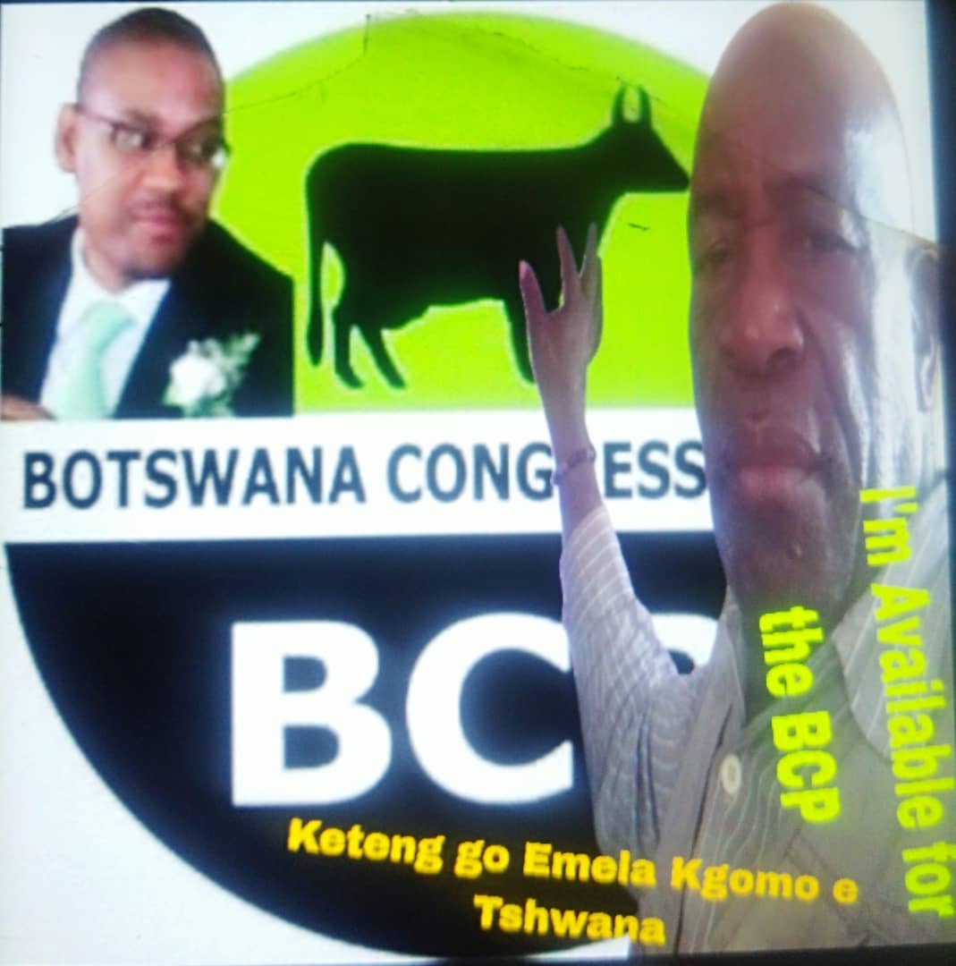 <a href="/DumsSaleshando/">Dumelang Saleshando</a> Let every member of the BCP in Kgalagadi South raise their hands and join cde Brooks in the fight for Batswana
