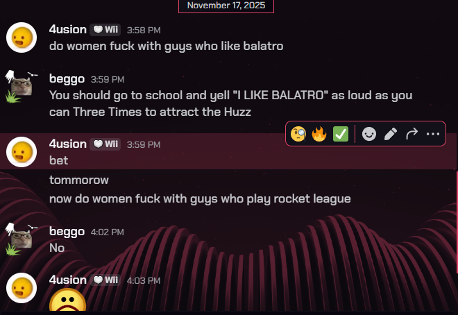 fire convo with <a href="/beggo___/">beggo</a> today😃