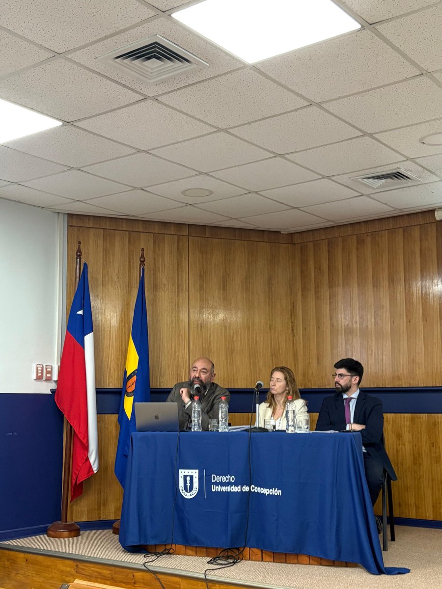 DERECHO_UCSC's tweet image. El Profesor Dr. Christian Scheechler Corona expuso en el seminario “Delitos sexuales: una mirada transversal”, organizado por la U. de Concepción, Sede Chillán, con apoyo de la Asociación Nacional y Regional de Magistrados.

@ucscconcepcion