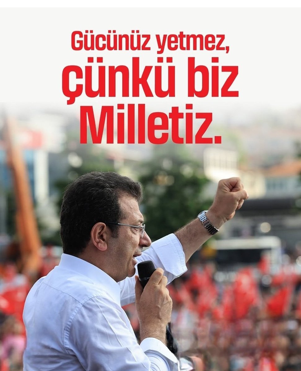 IlknurTurfanda's tweet photo. Karanlık en çok aydınlıktan korkar.
Sansür en çok özgürlükten.

Aylardır aynı oyun sahnede:
iftiralar, algılar, karalamalar…
Ses yasak, görüntü yasak, hedef gösterme serbest.
Ama nafile halkı ikna edemediniz.
Gerçeği susturamadınız.

Ve bilin ki bu mücadelede kaybeden değil,
kazanacak olan biziz.

Çünkü karanlık ne kadar büyürse büyüsün,
bir kıvılcım bile ona yeter:
Mücadeleyi biz kazanacağız.🇹🇷🫶🏻
@CAOIletisim
#HakHukukAdalet 
#imamoğluheryerde 
#Kurtuluşyoktekbaşına
#yahepberaberyahicbirimiz 
#Egemenlikmilletindir
