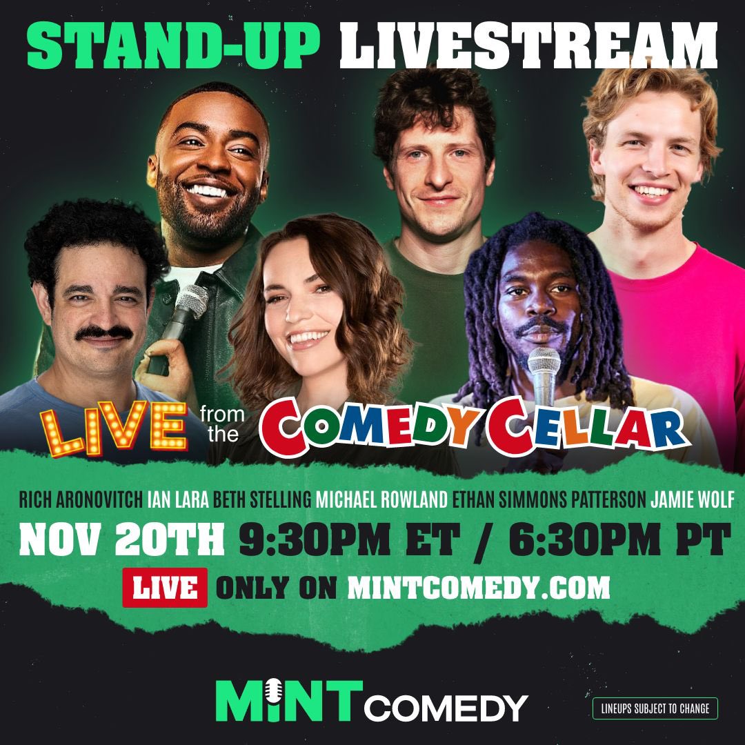 Mint Comedy tweet media