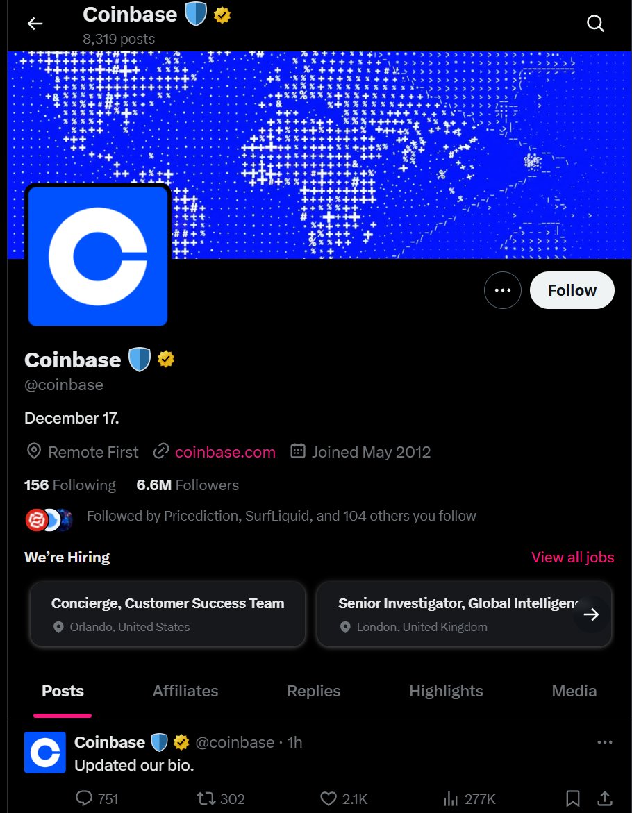 Looks like $BASE will release their token on 17 December, which is exactly one month away.

I do not think they will release their most anticipated token airdrop/launch in the middle of a bear market where everyone would just sell.

Think about it.