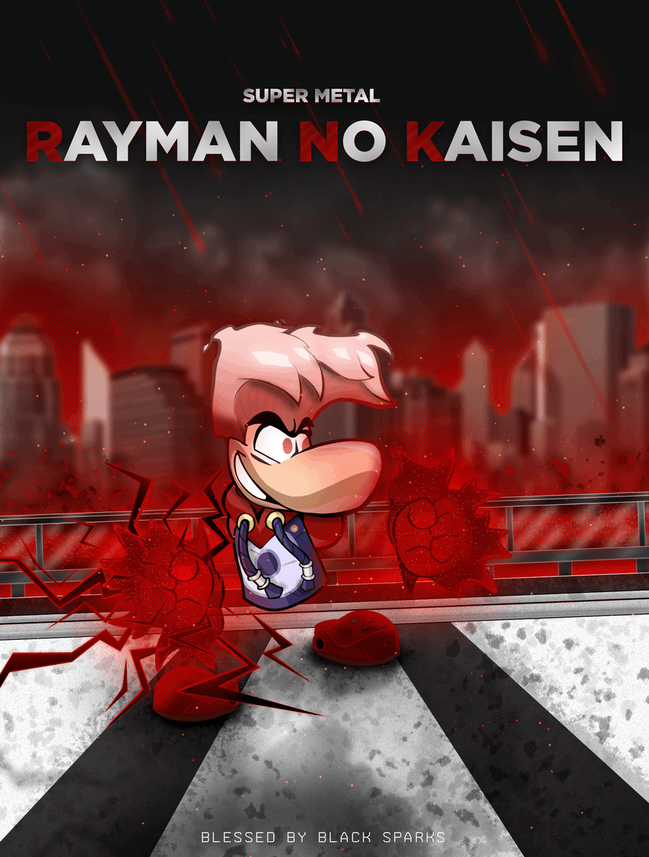 marcelinzz_'s tweet photo. Super Metal Rayman Poster.

Support is appreciated!

#PepinoDC1 #brawlhallaart https://t.co/mmAdjNen2d