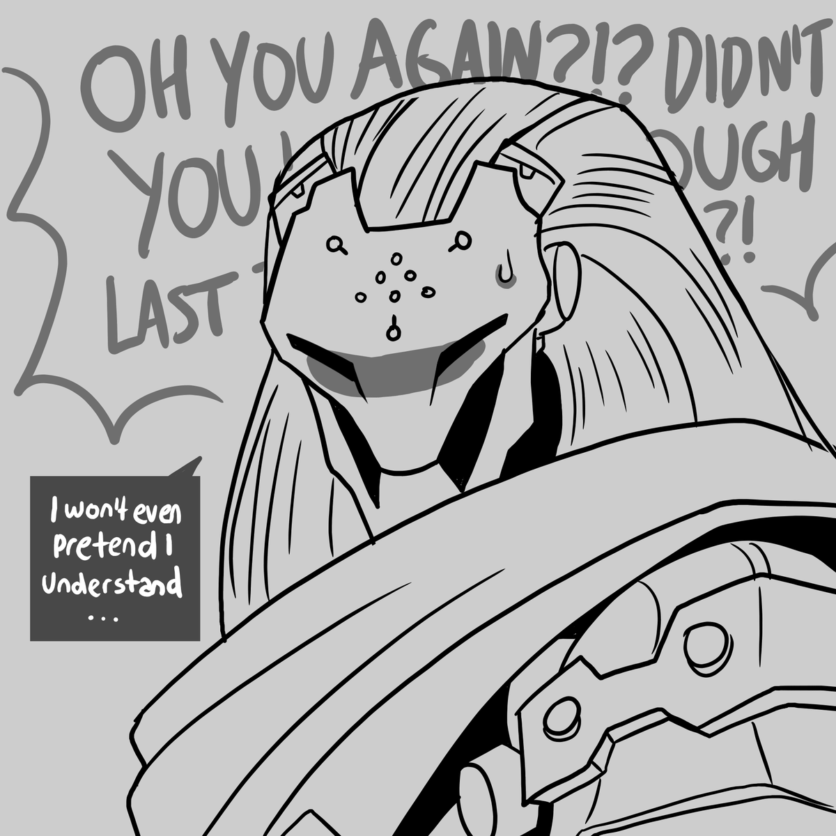 "It's not an addiction, I swear!"
MORE DVATTRA

#overwatch2 #dva #ramattra