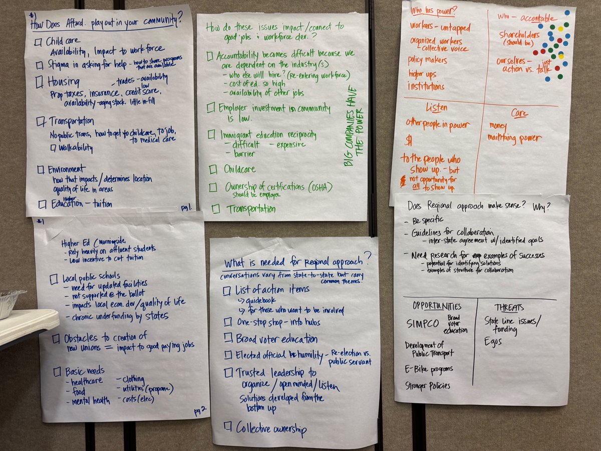 We had a great time talking with local leaders and community members at the Siouxland Summit last week! Thanks to all who made this important convening happen.