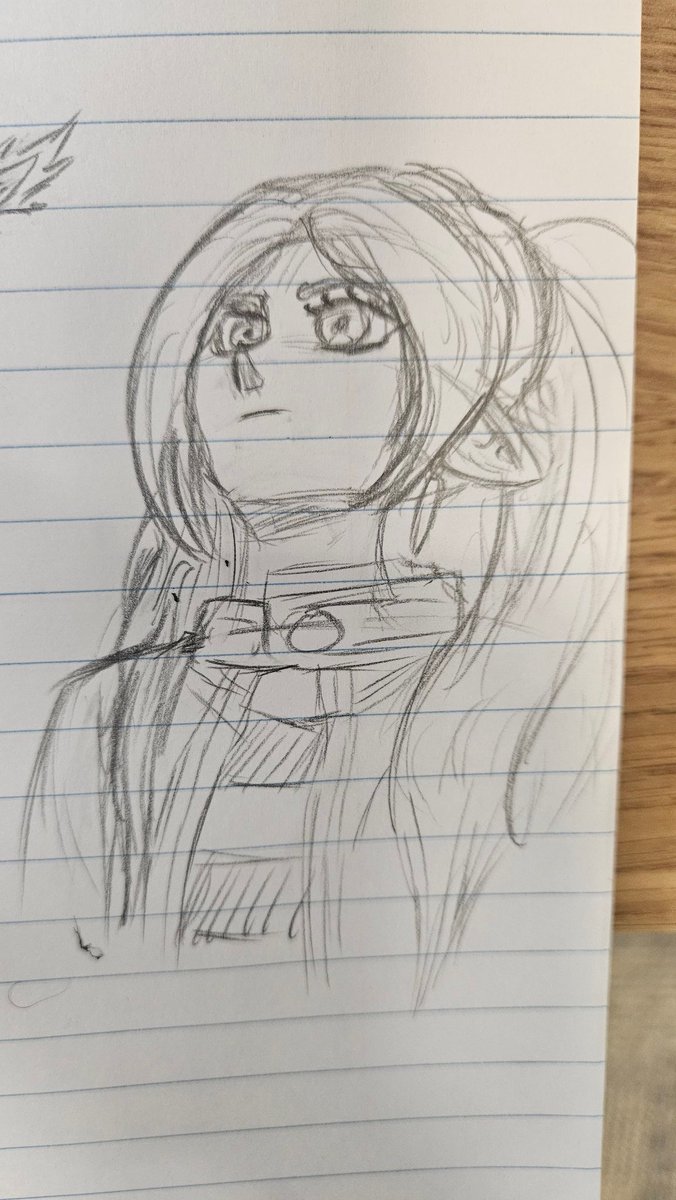 techarmorart's tweet image. My attempt that this, its just a quick sketch 
#frieren