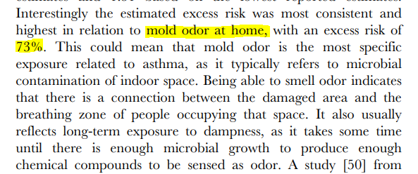 IanMcIntosh1's tweet photo. What the most likely reason for someone to develop asthma...?

Mold exposure at home. 

If your home smells musty, its growing mold, and slowly killing you. 

https://t.co/GkZWG3cVSO https://t.co/iNYFNcBIUQ