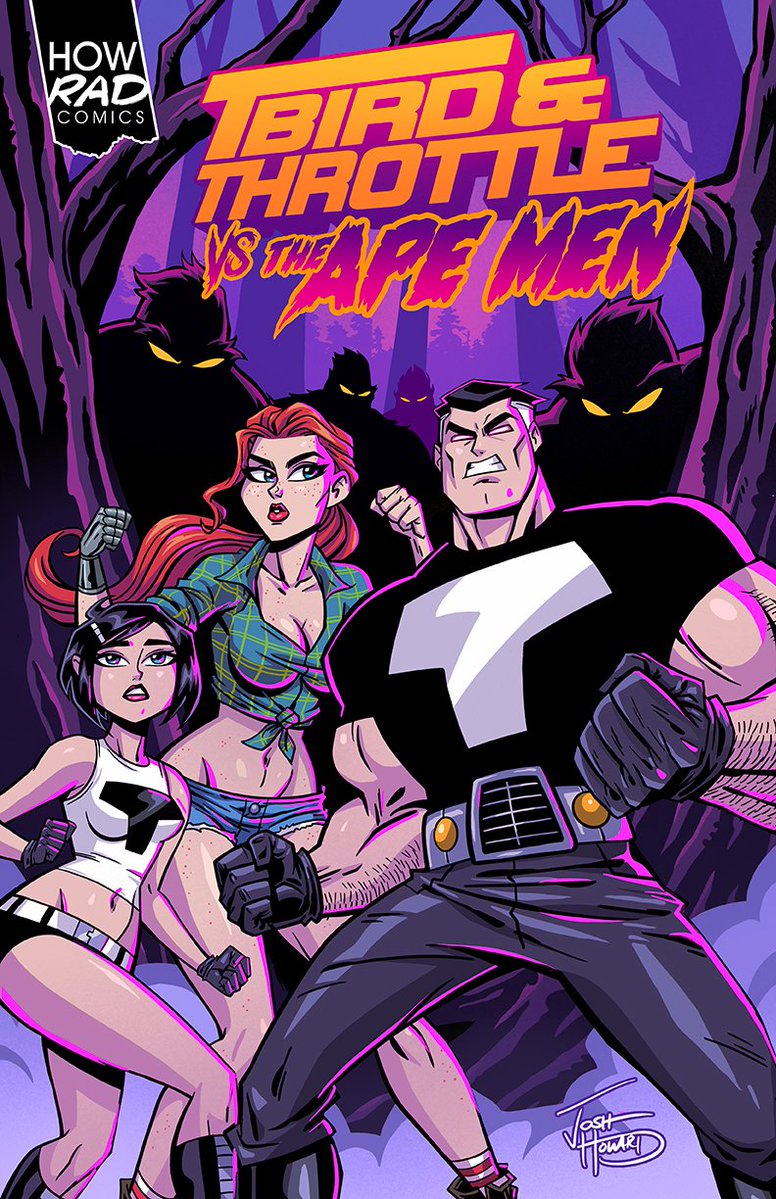 The complete story of T-BIRD &amp; THROTTLE (so far) - available in all-new editions on Kickstarter. Get all caught up before T-BIRD &amp; THROTTLE vs THE LIZARD PEOPLE, coming later next year. 👊
kickstarter.com/projects/joshh…