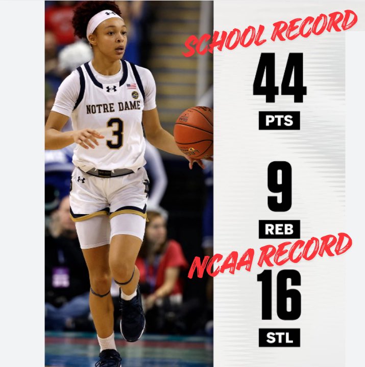 NIL_LLC's tweet photo. @ndwbb Superstar @HannahHidalgo is seeing her NIL Value skyrocket, after her amazing performance vs Michigan. 

She is currently averaging 28 per game and been named @theACC Player of the Week 
#NotreDame #NCAA #HannahHidalgo #NIL #NILLLC #WomensBasketball #ACC https://t.co/QrZYlWt5qm