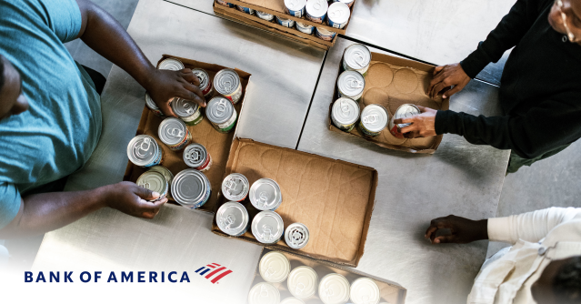 Proud moment! As part of our long-standing support of local communities, <a href="/BankofAmerica/">Bank of America</a> has committed $250M to help families facing food insecurity and other critical needs. Learn more: bit.ly/4oLhyPz