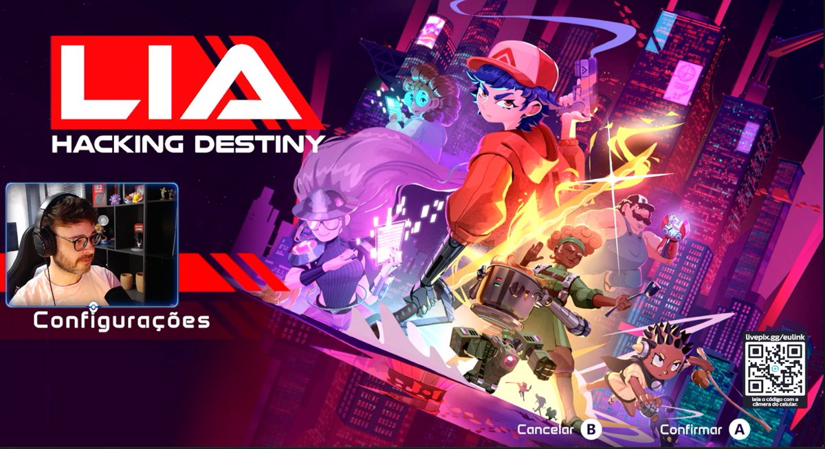 eulink_'s tweet image. Hoje joguei LIA: Hacking Destiny em live e QUE JOGO MARAVILHOSO! 🔥 

É incrível ver um estúdio brasileiro criando algo tão criativo, divertido e cheio de personalidade. 
@orubegamestudio &amp;lt;3

Já quero mais missões da Lia! 🔧🖥️
#LiaHackingDestiny #IndieBR #GameDevBR