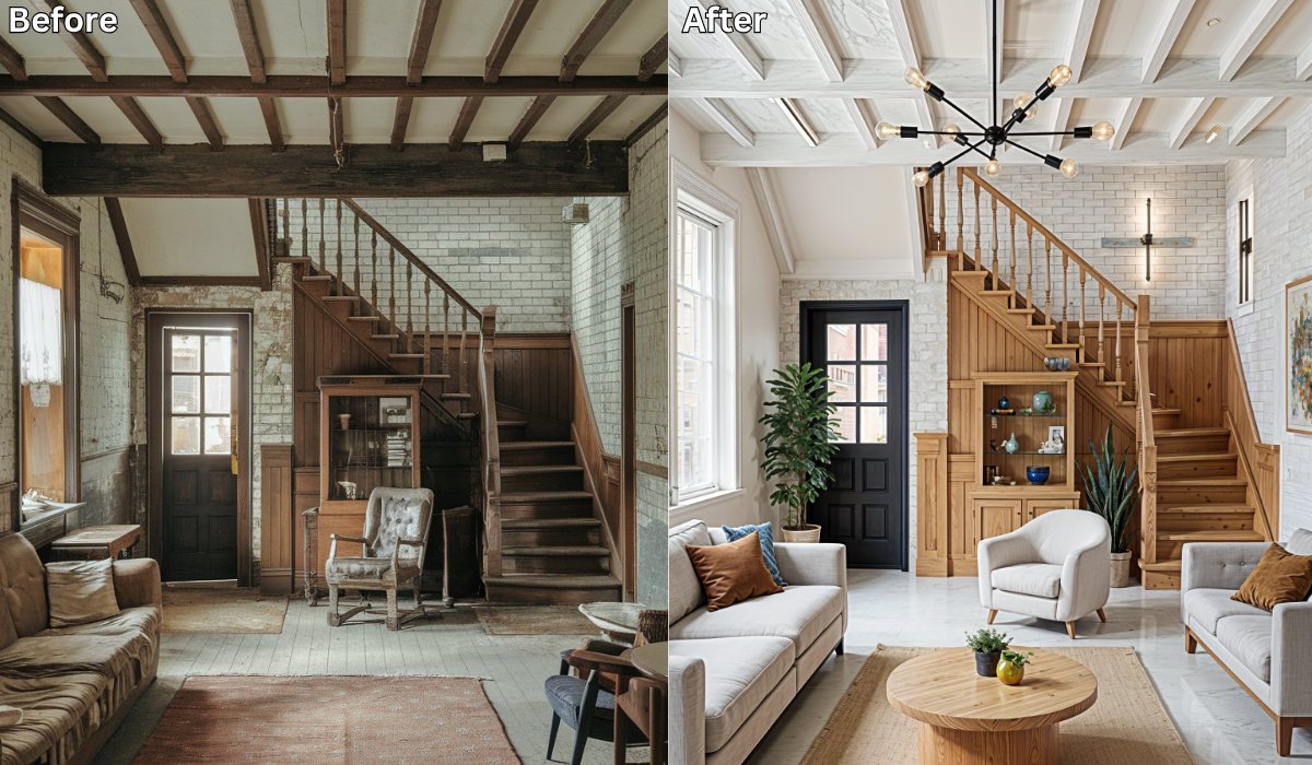 renovate_ai's tweet image. AI isn’t just for faces — it can redesign your entire home.
Modern, luxury, boho, minimal… instantly.
Want to see your room in a new style? . #AItools #RenovateAI&quot;