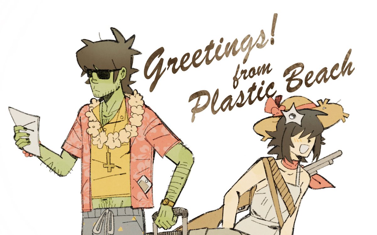 I think I had a great idea! Instead of selling regular prints, I thought it would be cool to recreate the plastic beach postcards (with a custom back and the seal and everything :D)