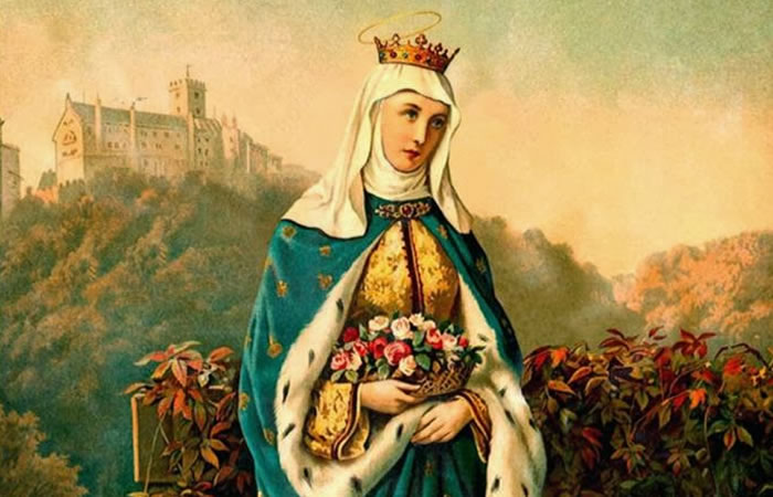 SANTO DE HOY 17 DE NOVIEMBRE
Santa Isabel de Hungría, hija del rey de ese país, se casó a muy corta edad con Luis IV, langrave de Turingia. Combinó la sencillez con la nobleza, y la devoción con el servicio a los demás. A los diecinueve años, tras haber tenido tres hijos, quedó