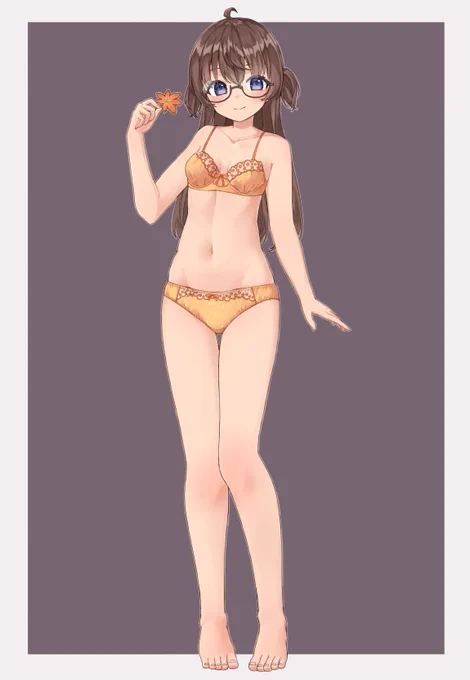 #うちの子下着ファッションショー 秋