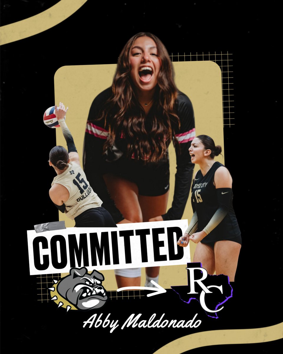 RCVB_bulldogs's tweet image. Congratulations to our very own, Abby Maldonado, on her commitment to play college volleyball at Ranger College! We are so proud of you! 💜

#RCVB