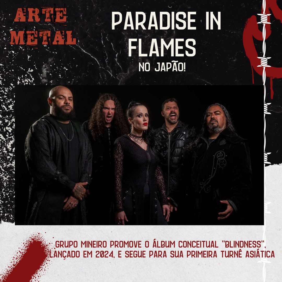 Blogartemetal's tweet image. Estreia do outro lado do mundo! Confira detalhes no link (Instagram na bio e stories):

blogartemetal.blogspot.com/2025/11/paradi…

#paradiseinflames #blackmetal #heavymetal #rock #artemetal #metalnacional

@ASEpressmusic