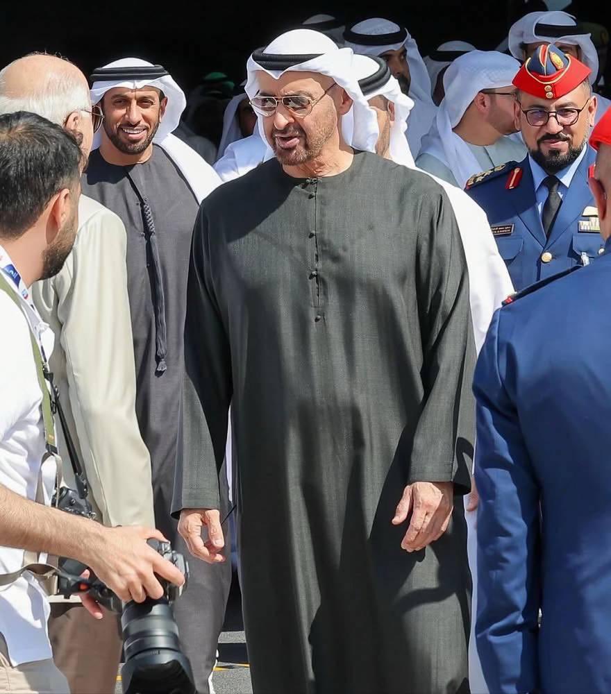 رئيس الدولة يزور معرض دبي للطيران 🇦🇪
#الامارات