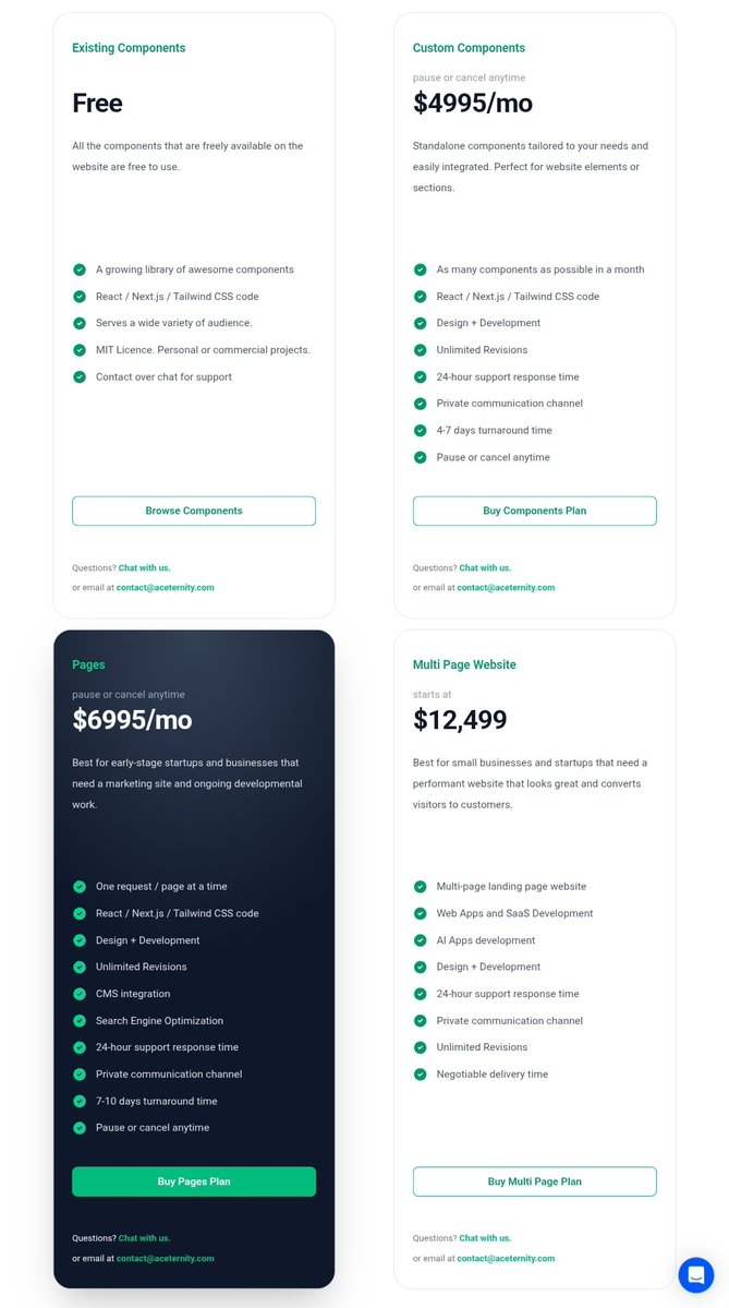 TechWipro's tweet image. In my life this&apos;s the most expensive pricing page I&apos;ve have ever seen