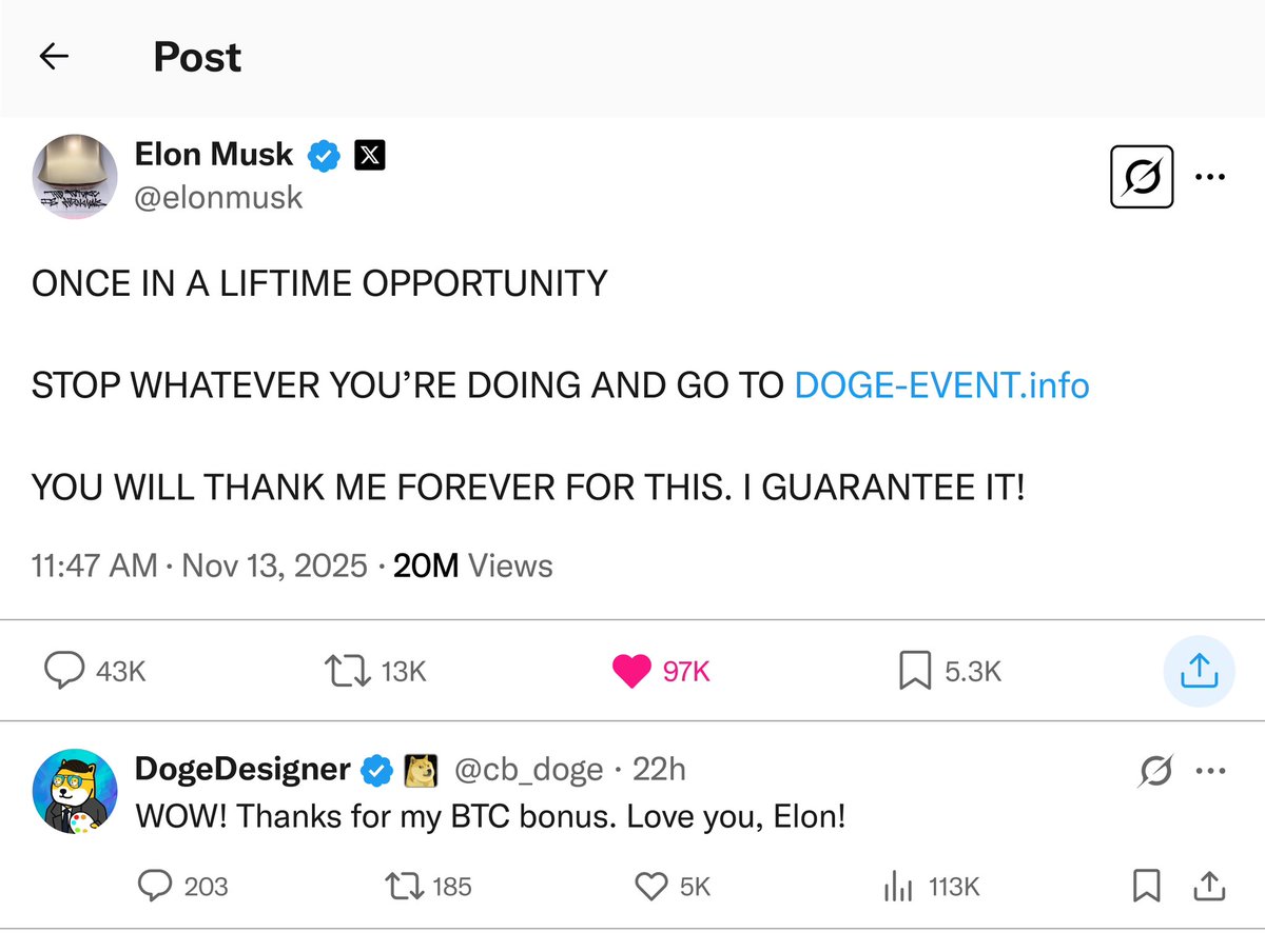 TechMan__'s tweet image. Elon at it again